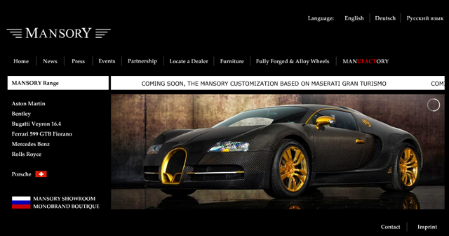 Mansory neemt twee nieuwe modellen onder handen