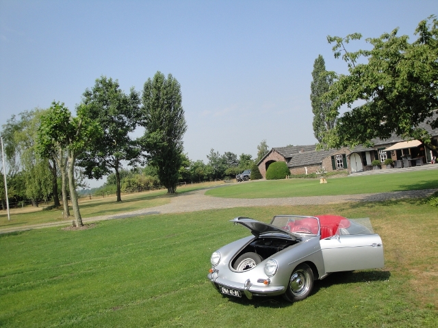 Fotoshoot met drie bijzondere Porsches!