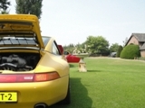 Fotoshoot met drie bijzondere Porsches!