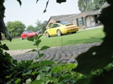 Fotoshoot met drie bijzondere Porsches!