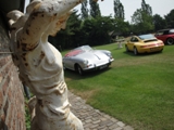 Fotoshoot met drie bijzondere Porsches!