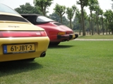 Fotoshoot met drie bijzondere Porsches!