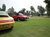 Fotoshoot met drie bijzondere Porsches!