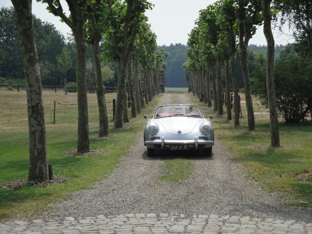 Fotoshoot met drie bijzondere Porsches!
