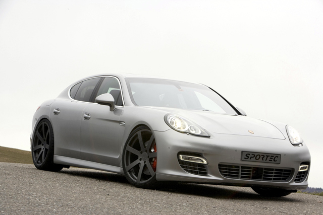 Sportec pompt Porsche Panamera Turbo nog iets meer op