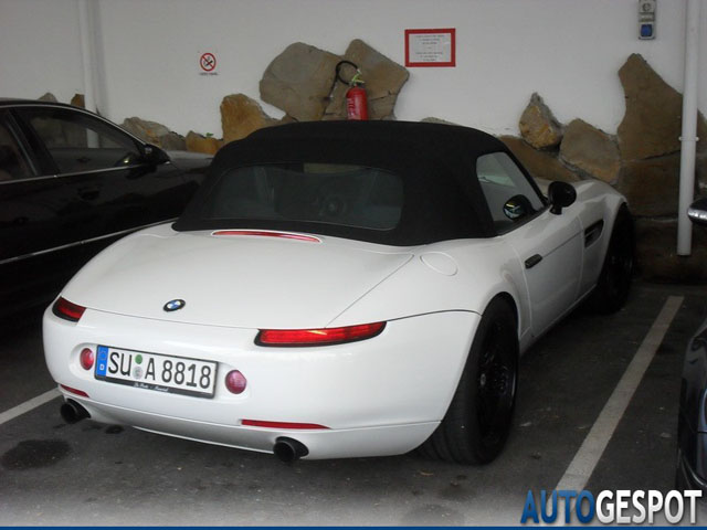 Strange sighting: witte BMW Z8