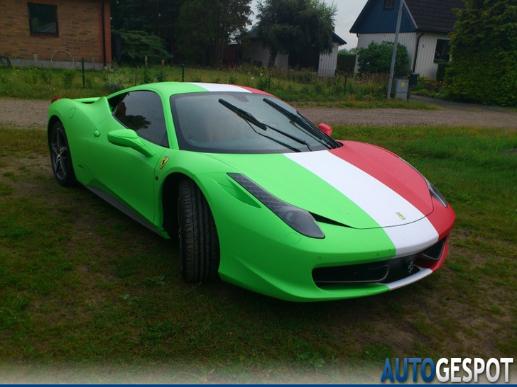 Spot van de dag: Ferrari 458 Italia