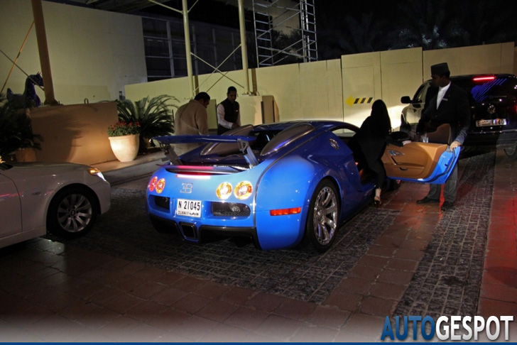 Spot van de dag: Bugatti Veyron 16.4 in Dubai
