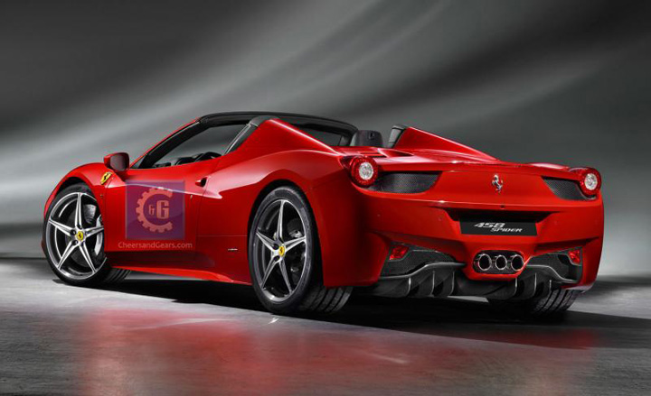 Officieel: Ferrari 458 Italia Spider