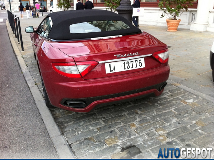 Primeur gespot: Maserati GranCabrio Sport