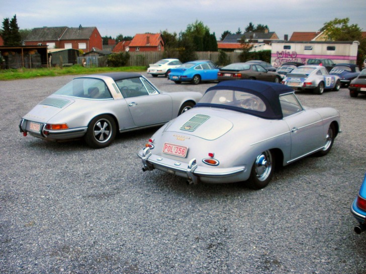 Fotoverslag: Porsches bij de waterburcht van Millen