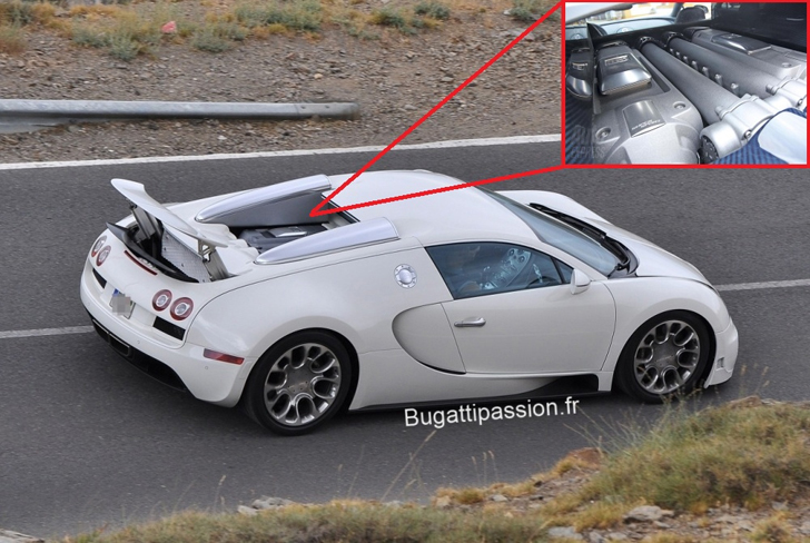 Spyshots: Bugatti Veyron 16.4 "Super Grand Sport"