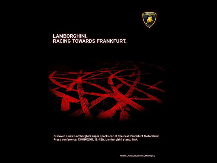 Nieuwe Lamborghini te zien op IAA in Frankfurt volgende maand