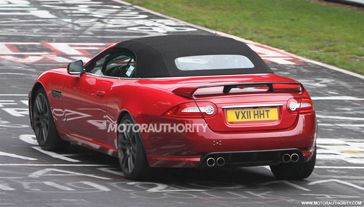 Spyspots: Jaguar XKR-S Convertible