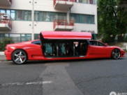 Rollercoaster on the streets: Ferrari 360 Modena Limousine
