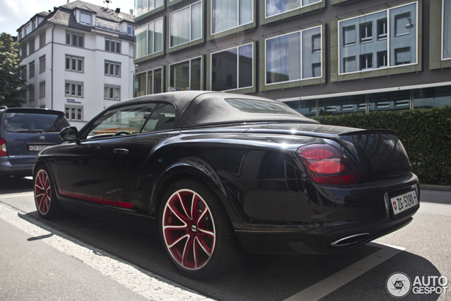 Third unique Bentley Continental Supersports Convertible ISR spotted