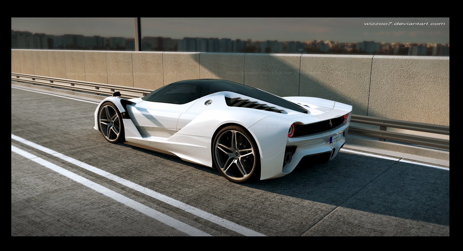 Zo mag hij wel zijn: Ferrari F70 Rendering