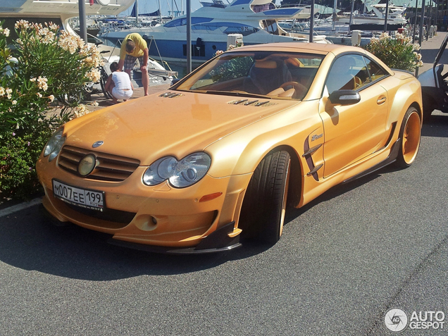 Compleet passend bij de decadente Rus: FAB Design SL 55 AMG