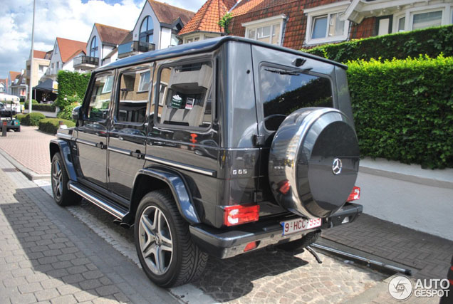 De eerste van de 200 gespot: Mercedes-Benz G 65 AMG