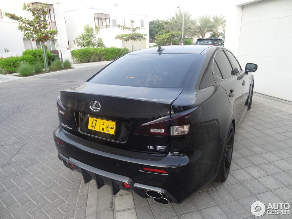 Primeur gespot: Lexus Wald IS-F Sports Line Black Bison Edition