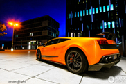 Topspot nocturne : une Lamborghini Gallardo LP570-4 Superleggera