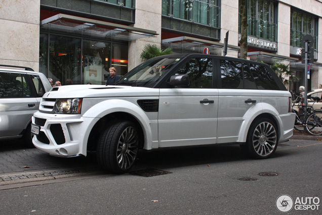 Mansory Range Rover Sport showt zijn muil in Düsseldorf