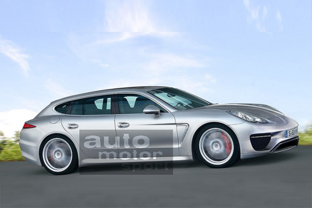 Porsche Panamera Shooting Brake Concept komt naar Parijs
