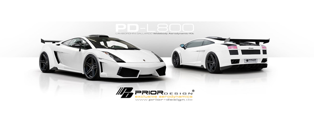 Prior Design makes the Lamborghini Gallardo PD-L800 Widebody