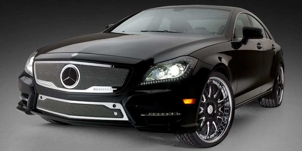Amerikaans staaltje bling-bling op de Mercedes-Benz CLS C219