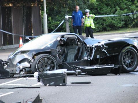 Pagani Zonda gecrasht met dodelijke afloop