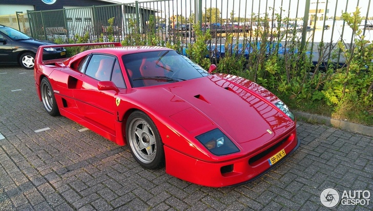 Spot van de dag: Ferrari F40