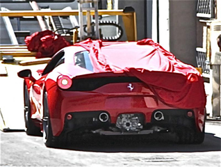 First live pictures of the Ferrari 458 Speciale!