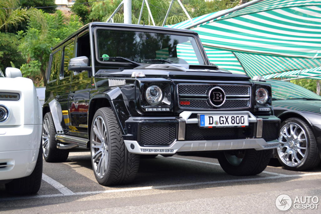 Eén brok verwoestende power: Brabus G 800