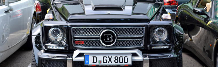 A lump of power: Mercedes-Benz Brabus G 800