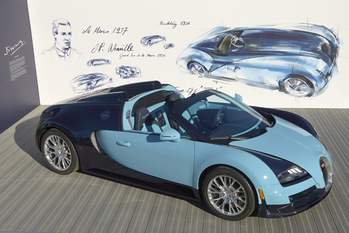 Bugatti Veyron 16.4 Grand Sport Vitesse "Jean-Pierre Wimille" editie