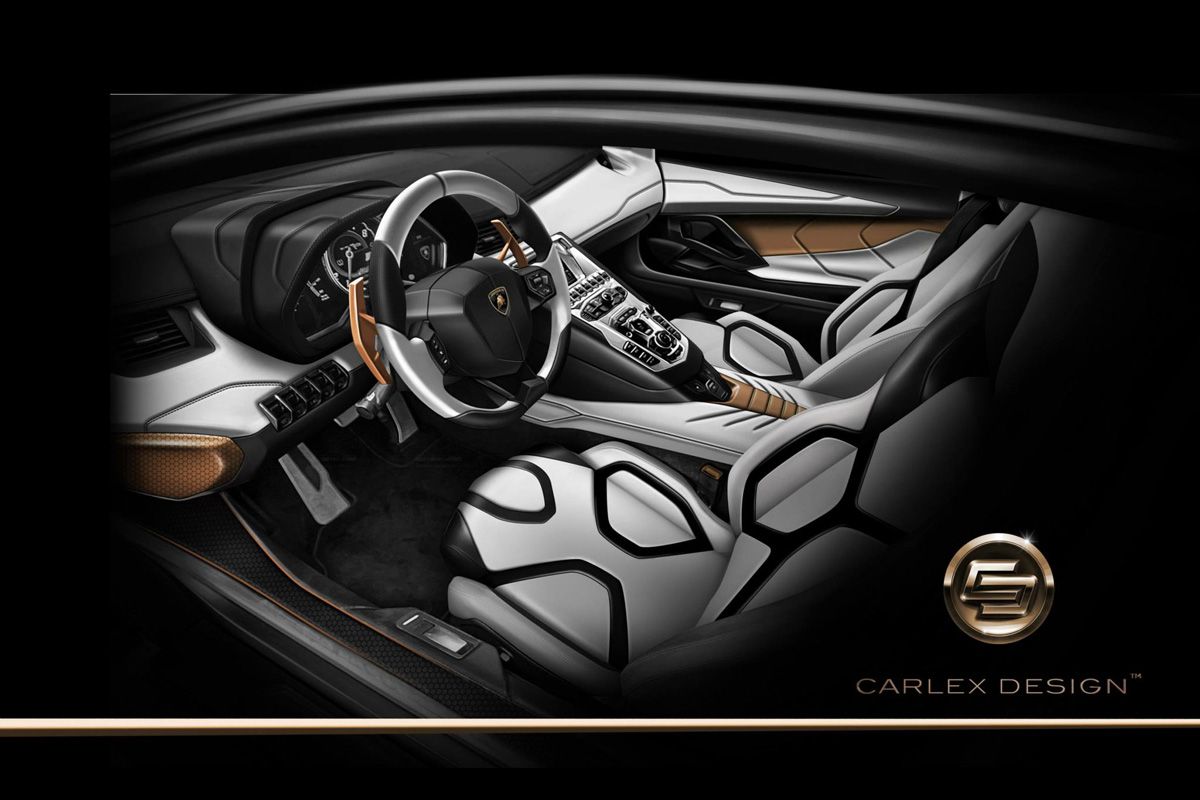 Carlex Design werkt aan Lamborghini Aventador LP700-4