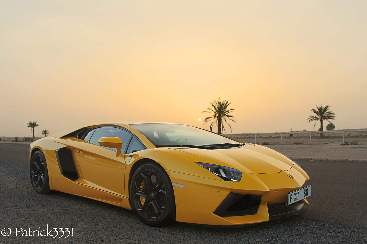Special: desert run met Lamborghini Aventador LP700-4 