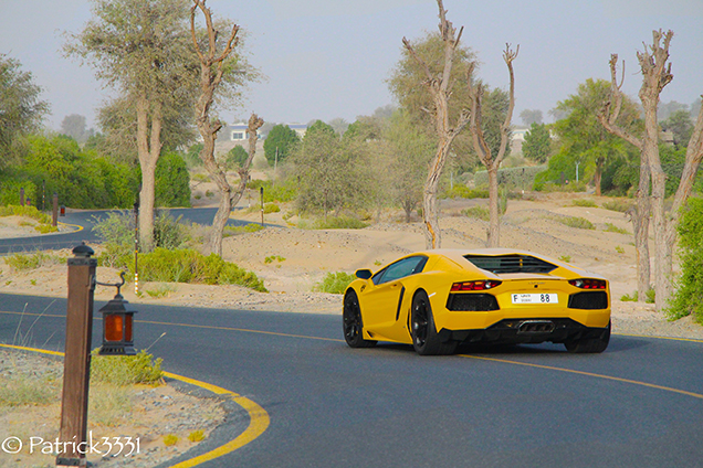 Special: desert run met Lamborghini Aventador LP700-4 