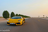 Special: desert run with a Lamborghini Aventador LP700-4