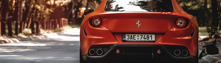 Une Ferrari FF spéciale "Czech Edition"