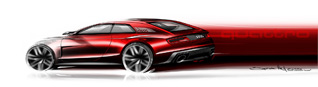 Audi Quattro Concept can be found in Frankfurt