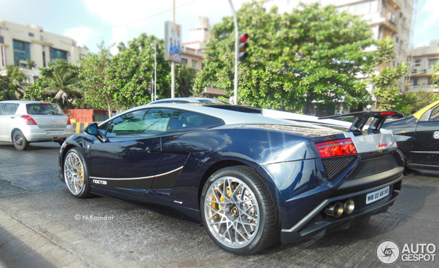 Gespot in Mumbai: Lamborghini Gallardo LP560-4 Noctis 2013