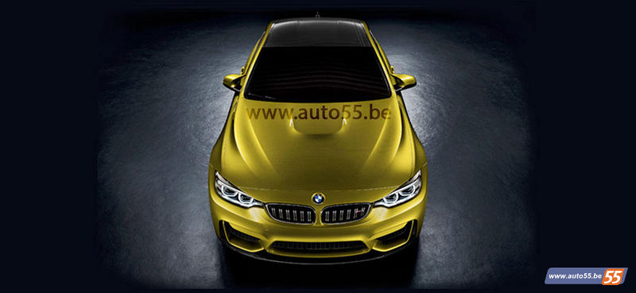 BMW M4 Concept can be seen during Monterey car weekend