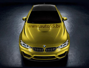 BMW M4 Concept can be seen during Monterey car weekend