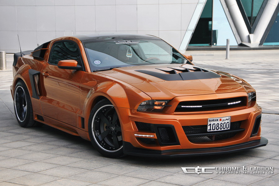 Ford Mustang GT met Tornado-bodykit geschikt voor film Transformers