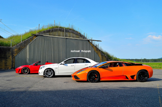 Fotoshooting mit drei Beastern