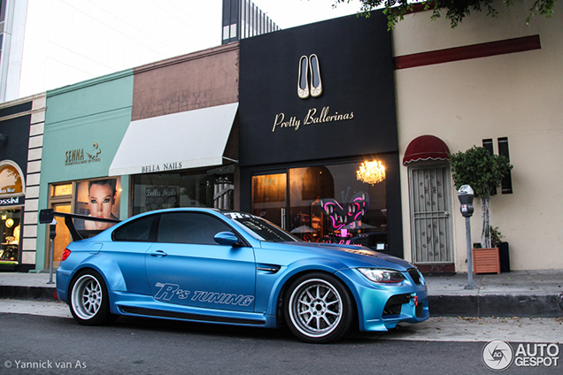 Geen doorsnee Beverly Hills bezoeker: R's Tuning M3 E92 Coupé