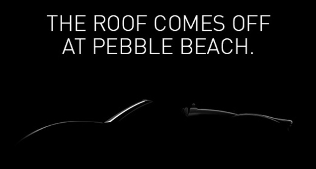 Spyker bevestigt B6 Venator Spyder Concept voor Pebble Beach