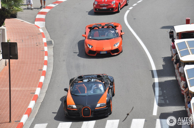Top Gear presentators vastgelegd in Monaco in supercars!