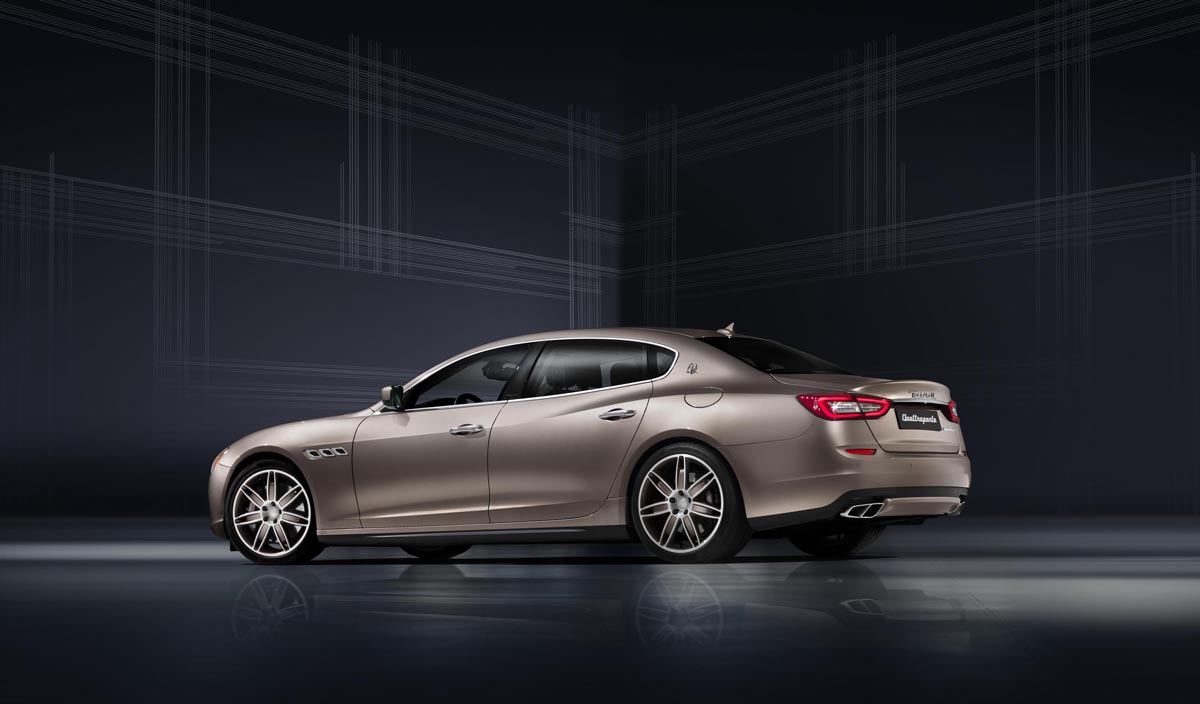 Maserati Quattroporte Ermenegildo Zegna Limited Edition blinkt op IAA